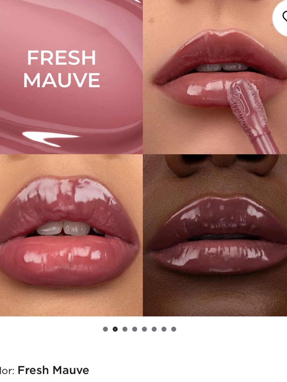 Natasha Denona HY-GLOSS Hy-brid Tinted Gloss Balm — Rose Nude - Picture 4 of 5